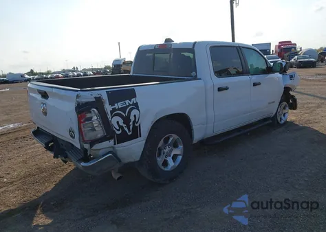 2019 Ram 1500 Tradesman 4X2 5'7 Box from USA, damaged, VIN 1C6RREGT1KN650799